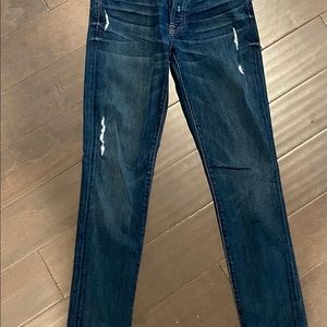 7 for All Mankind bootcut jeans.
